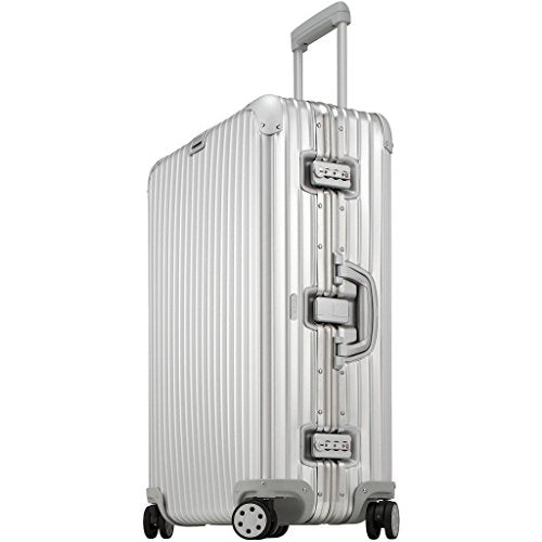 Rimowa Topas Luggage Silver 98.0L Cabin Multiwheel® 32" Inch - shop - lxry