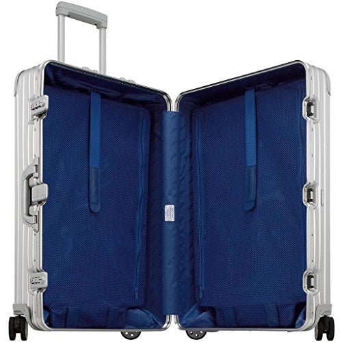 Rimowa Topas Luggage Silver 98.0L Cabin Multiwheel® 32" Inch - shop - lxry