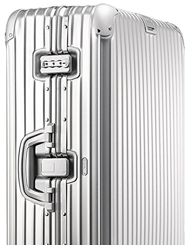 Rimowa Topas Luggage Silver 98.0L Cabin Multiwheel® 32" Inch - shop - lxry