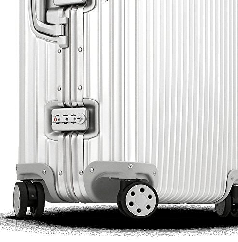 Rimowa Topas Luggage Silver 98.0L Cabin Multiwheel® 32" Inch - shop - lxry