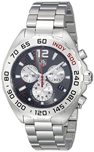 Tag Heuer Men's CAZ1114.BA0877 Formula 1 Analog Display Swiss Quartz Silver Watch - shop - lxry