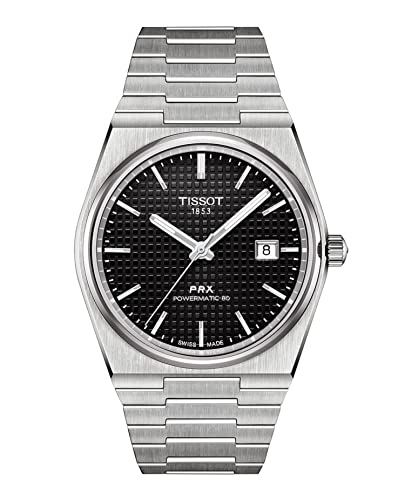 Tissot Mens PRX Automatic Black (T1374071105100) - shop - lxry