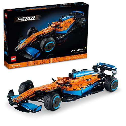 Lego Technic Mclaren Formula 1 2022 Race Car 42141 Model Building Kit for Adults