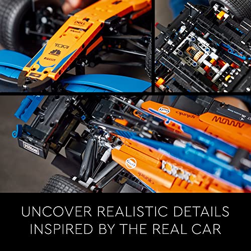 Lego Technic Mclaren Formula 1 2022 Race Car 42141 Model Building Kit for Adults